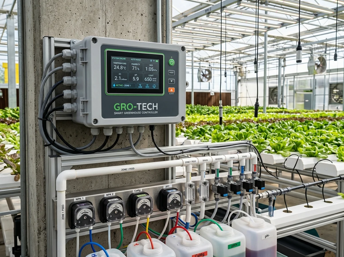 Smart Farming IoT & Kontroler Otomasi Greenhouse